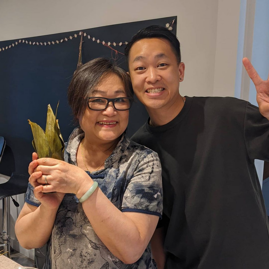 Watch the zongzi demonstration from Chef Ken and Mama Yau